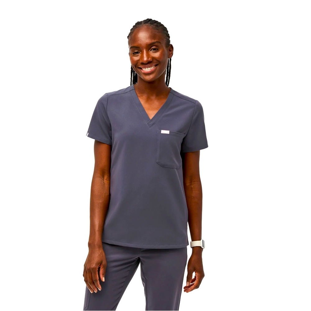 FIGS Scrub Set Charcoal Gray XXS/XS